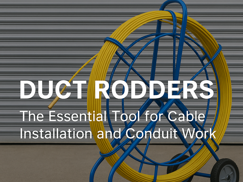 Duct Rodders: The Essential Tool for Cable Installation and Conduit Work